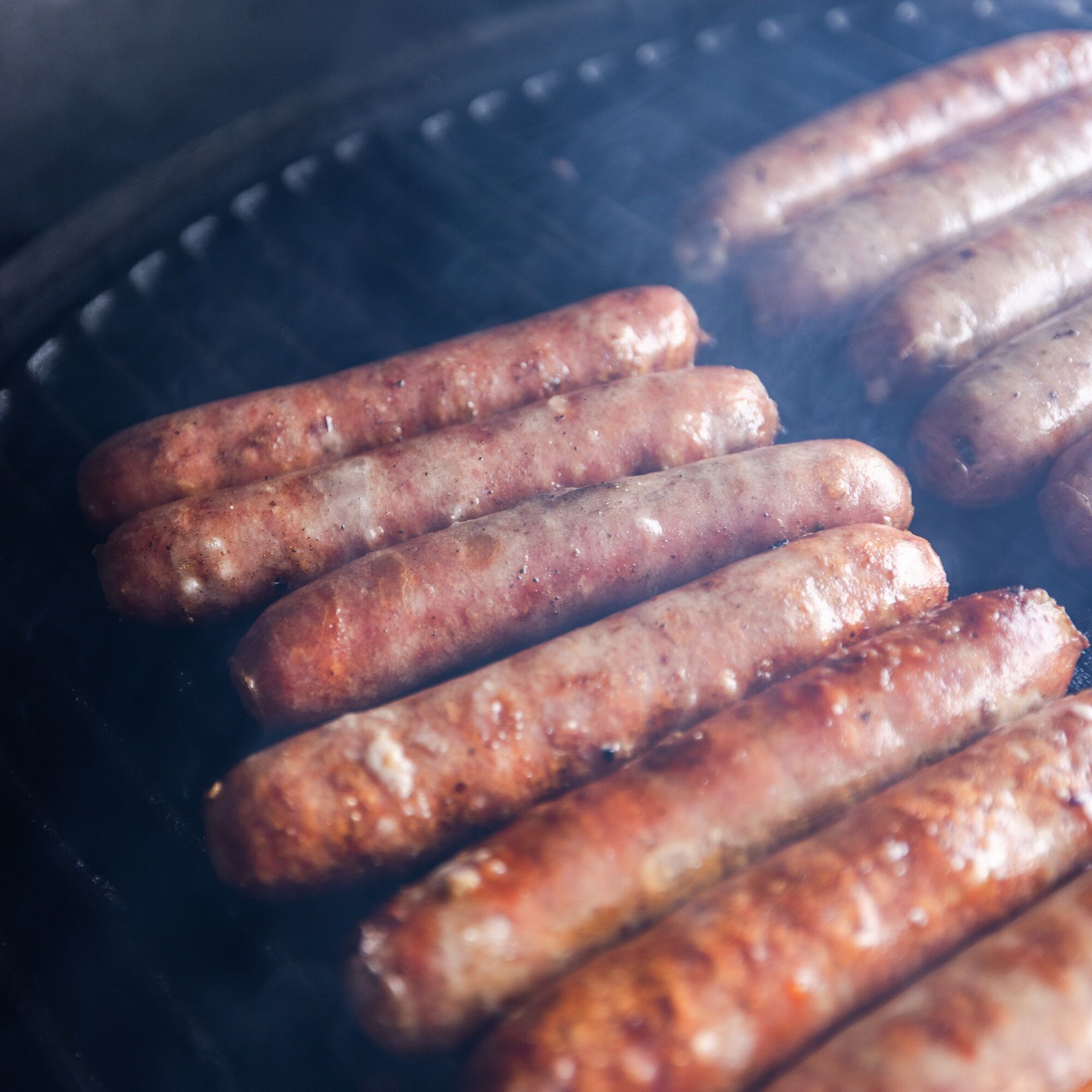 Classic Bearded Butcher Brats on the grill